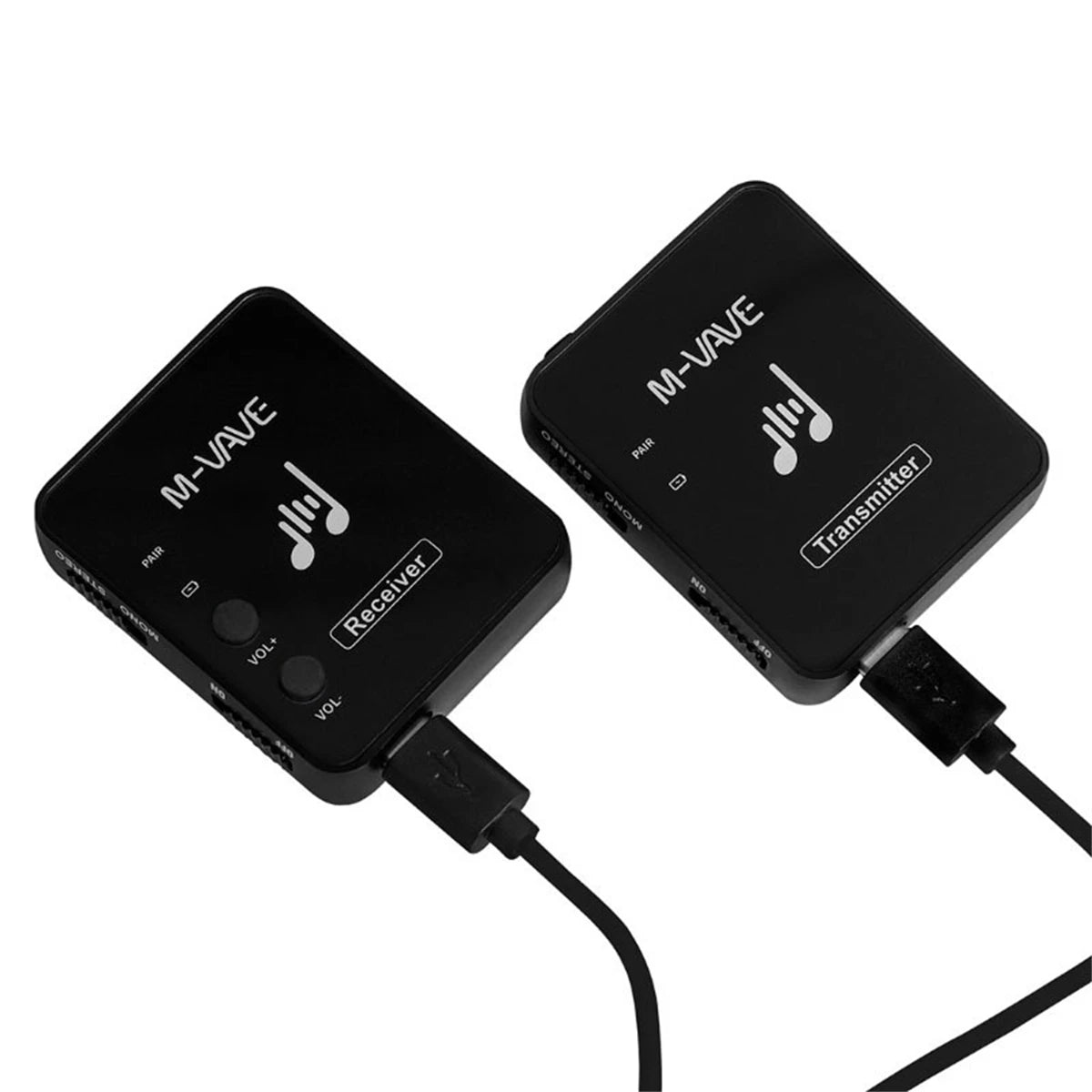 M-vave WP-10 2.4G Wireless System Earphone Monitor Transmission System Rechargeable Transmitter Receiver Mono Recording Function