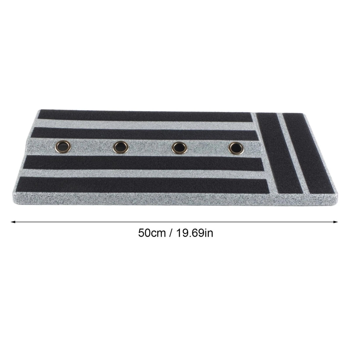 Big Size Guitar Effects Pedal Board Sturdy PE Plastic  Guitar Pedalboard Case with Screwdriver Tape Guitar Pedals Accessories