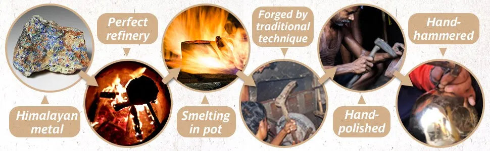 Miwayer Sing Bowl Nepal handmade Tibet Buddha sound bowl Music  Yoga Copper Sound Therapy Religious Supplies Tibetan Singing
