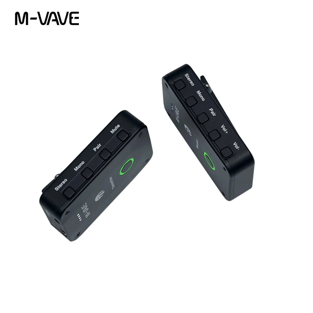 M-VAVE WP-9 2.4G Wireless System Earphone Monitor Transmission System Rechargeable Transmitter Receiver Mono Recording Function