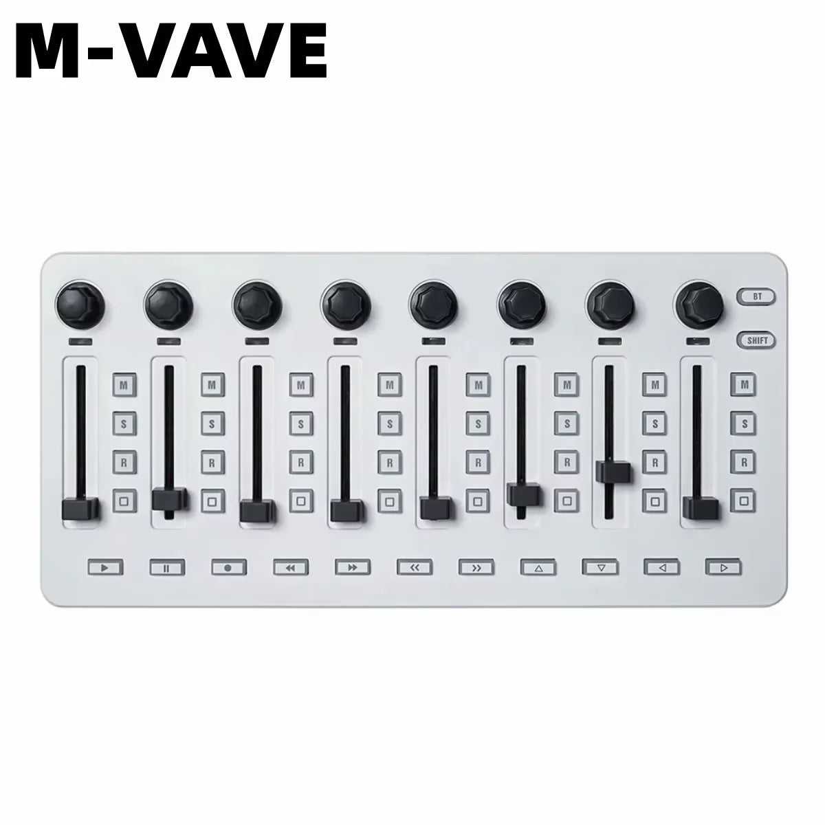 M-VAVE SMK-25 II MIDI Pad Controller Keyboard USB Mini 25 Key,16 RGB Drum Pads,8 Knobs and Music Production,Software Included