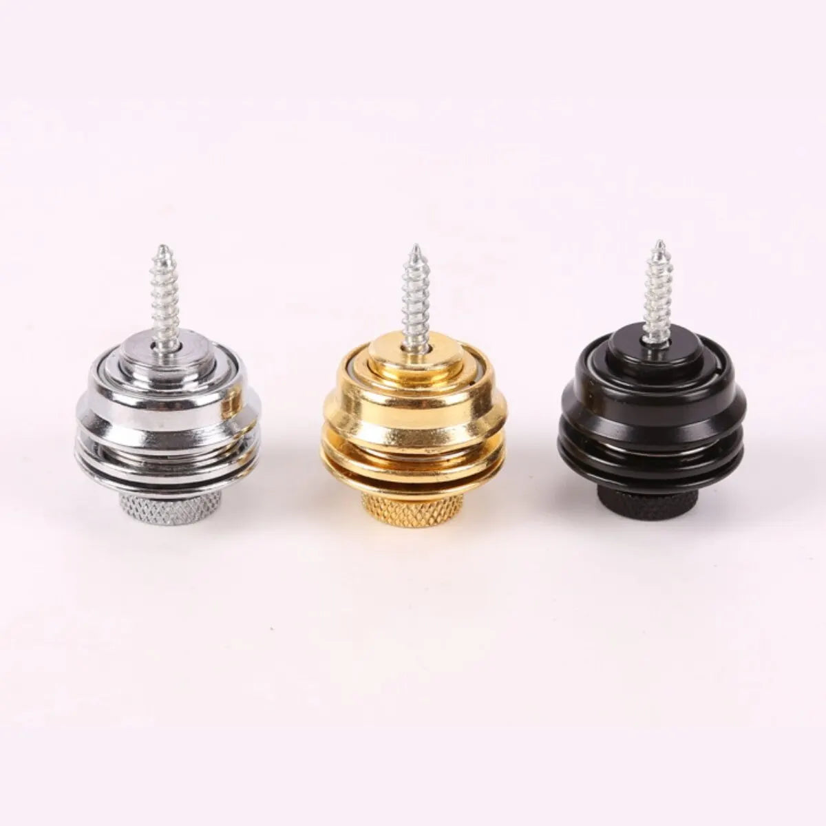 Guitar Strap Lock 1\2\4 PCS Heavy Duty Metal Button Security Straplock for Electric Acoustic Guitar Bass Ukulele