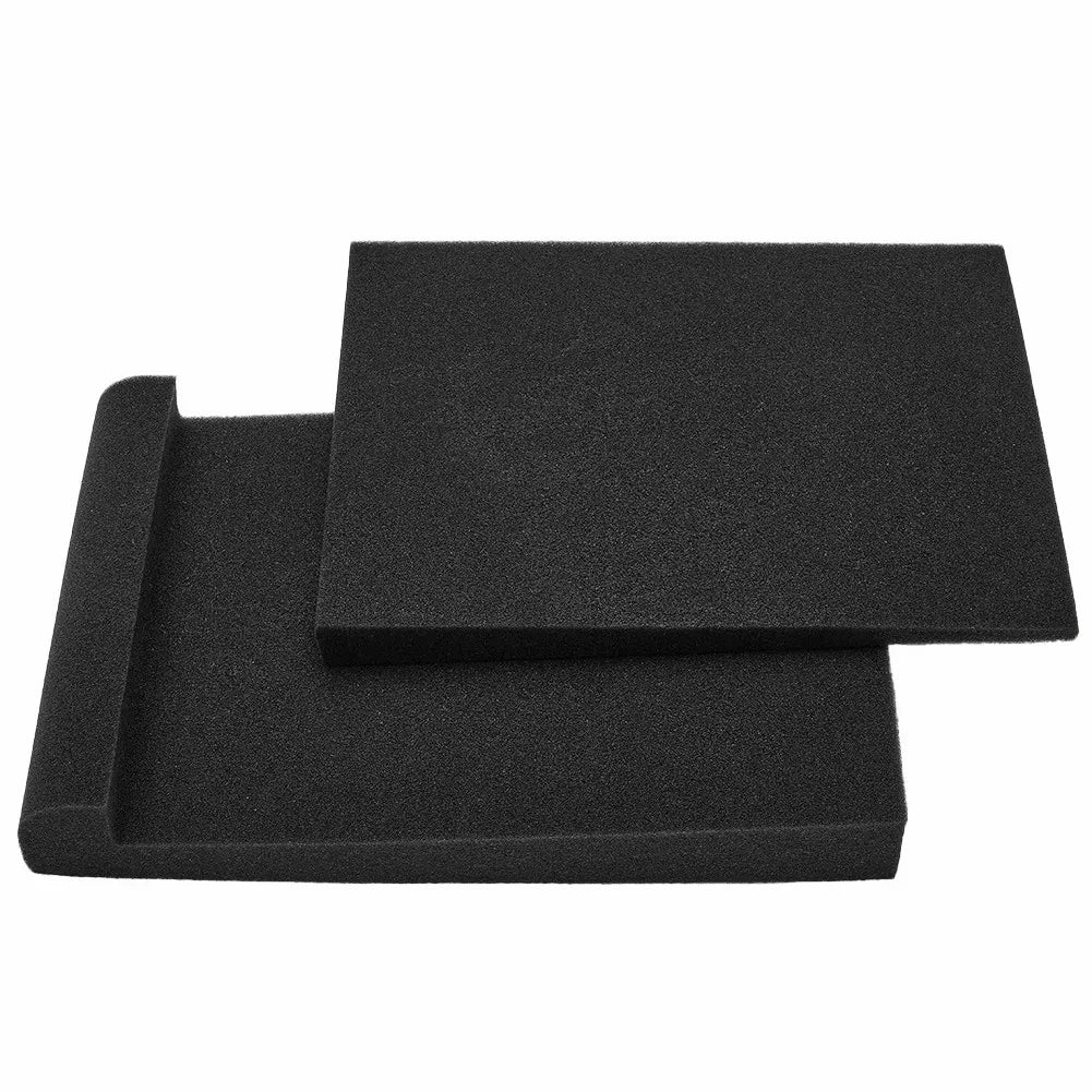 2pcs 30x20x4.5cm Sponge Studio Monitor Speaker Acoustic Isolation Foam Soundproof Isolator Pads High Density Sound Proof Panels