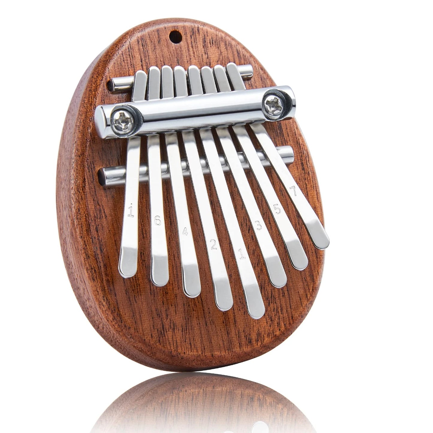 Mini Kalimba 8 Key Thumb Piano 1 Pack Totoro Style Cute Instrument Portable Exquisite Gift Set for Kids