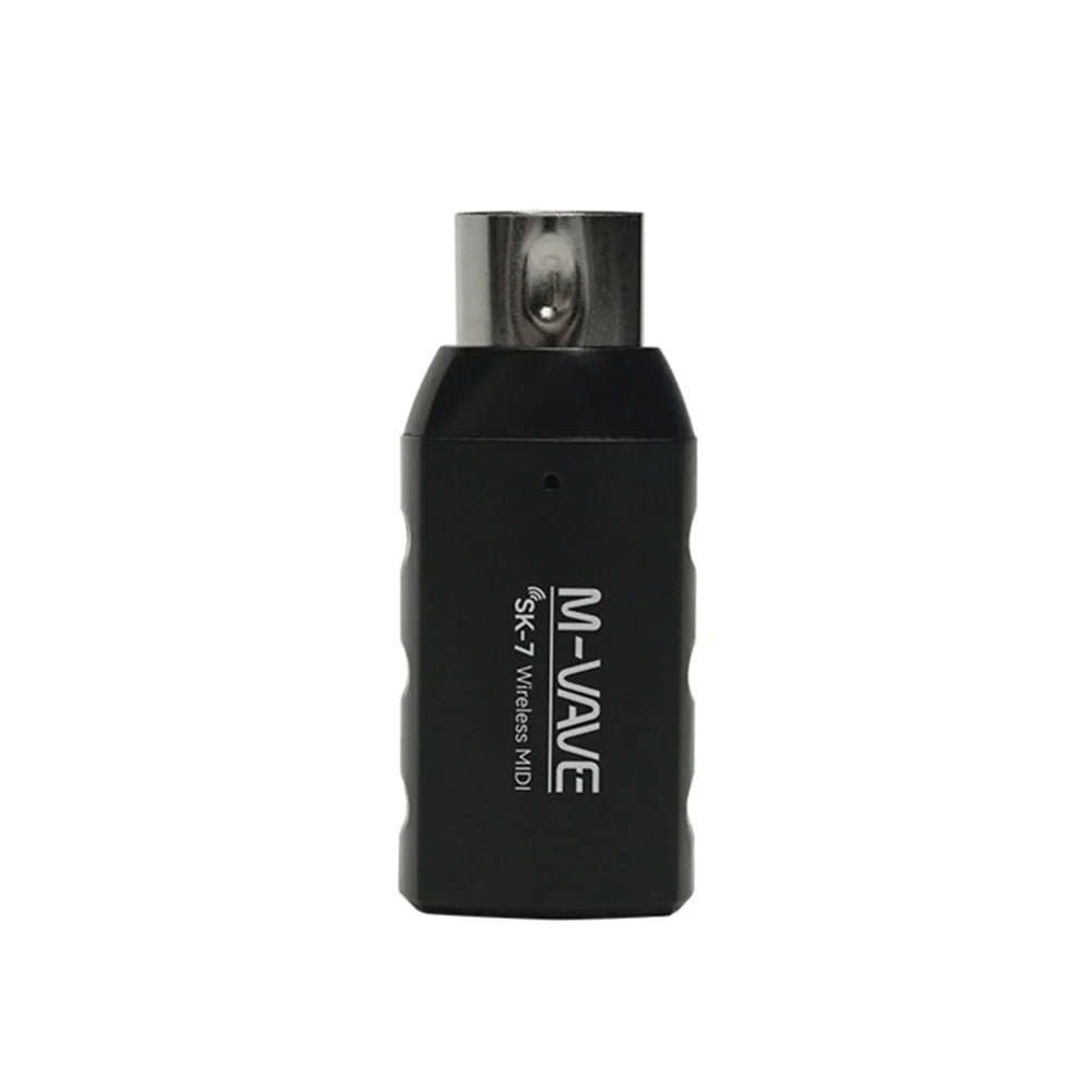 Wireless For MIDI Adapter for MVAVE SK7 with Rechargeable Battery 2 4GHz Frequency and Low Latency Performance Under 3ms
