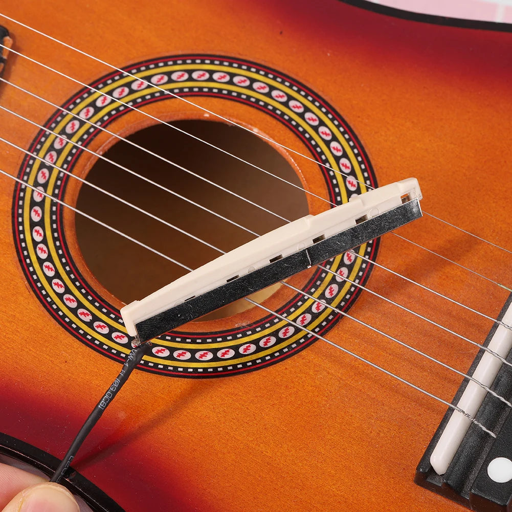 Guitar Piezo Pickup Bar Under Bridge Transducer Guitar Integrated Pick-Up Sticks Stringed Instruments Fittings