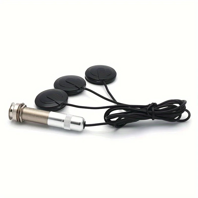 Guitar Pickup Piezo Pickup Transducer No Drilling for Acoustic Guitar Violin Ukulele Mandolin Pickup Accessories