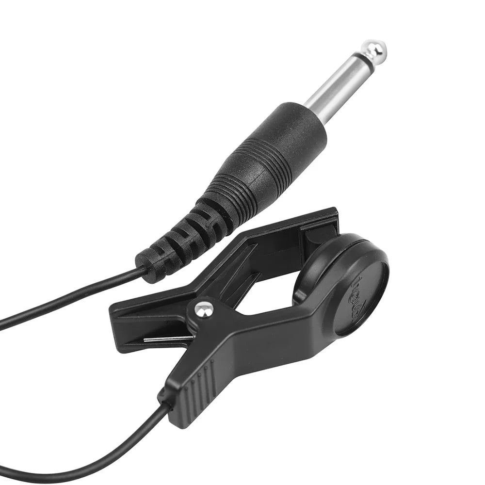 Guitar Pickup Professional Clip On Microphone Guitar Pickup for Violin Banjo Mandolin Ukulele Sax Flute Musical Instrument