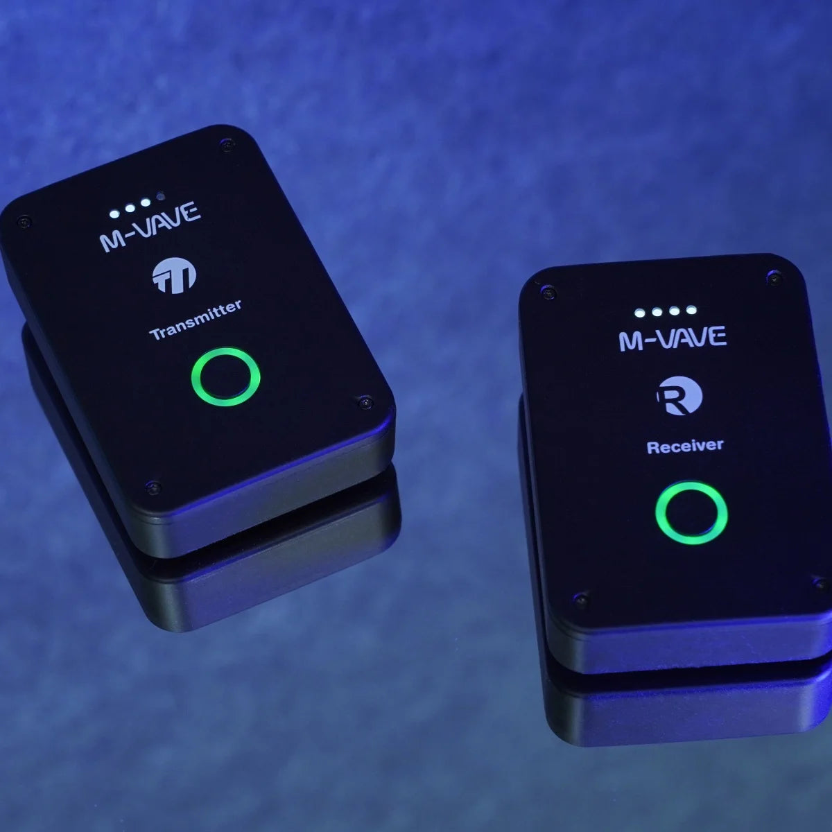 M-VAVE WP-9 2.4G Wireless System Earphone Monitor Transmission System Rechargeable Transmitter Receiver Mono Recording Function