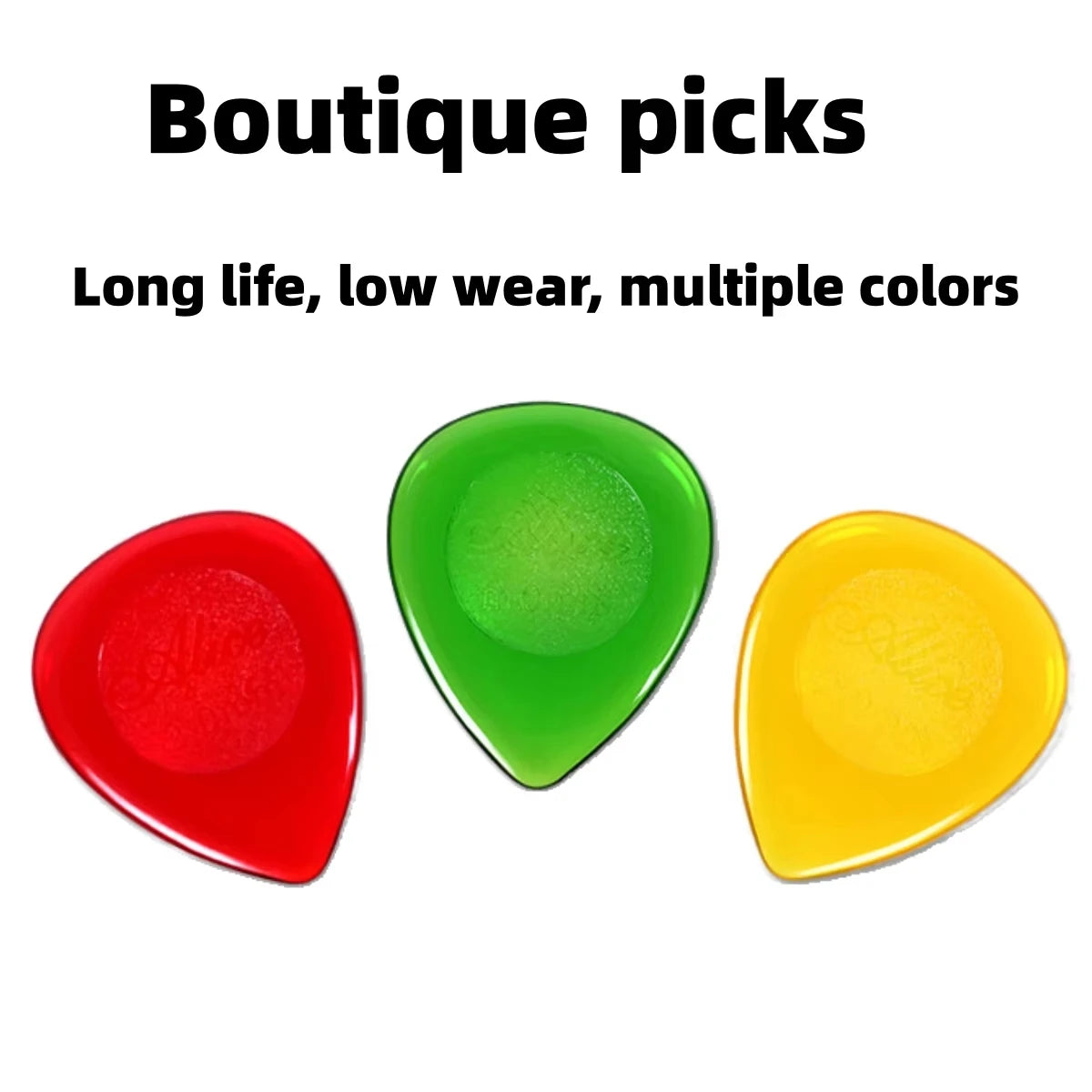 6Pcs Alice Stubby Guitar Picks ABS Plectrums Large Stubbies Big Thickness 1mm 2mm 3mm Guitar Pick Guitar Accessories