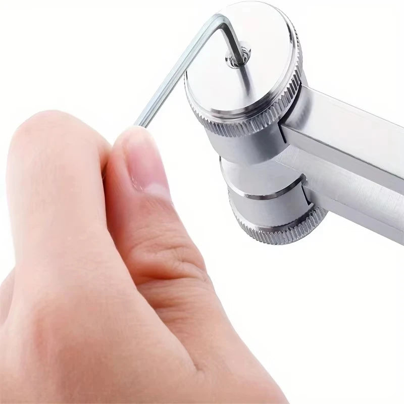 128Hz Tuning Fork  for Sound Therapy Stress Reduction Otoacoustic Emission Testing and Ear Cleaning Tools (Mallet&Wrench Include