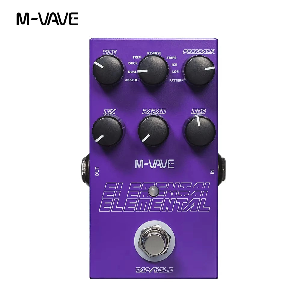 M VAVE Guitar Pedal Effectr IR BOX (Cabinet Simulator +IR Loader) Highly Restored Various Classic Speaker Box Sound support APP