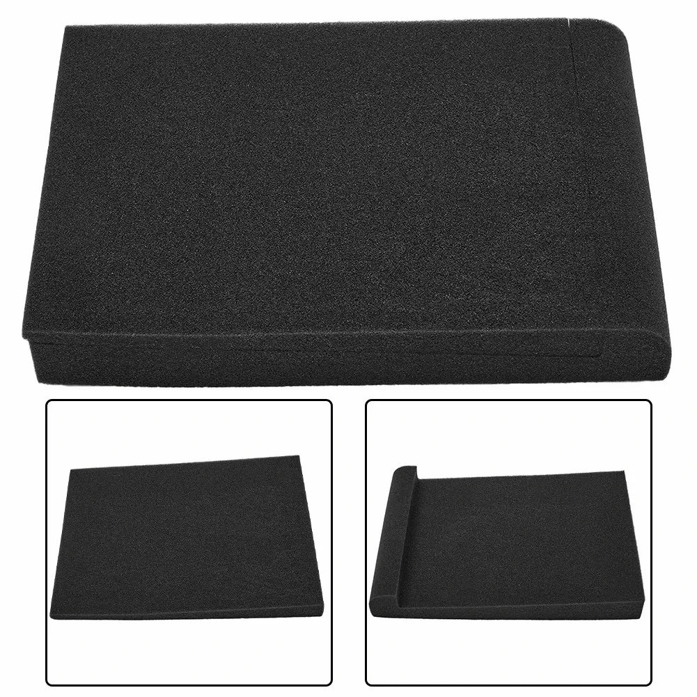 2pcs 30x20x4.5cm Sponge Studio Monitor Speaker Acoustic Isolation Foam Soundproof Isolator Pads High Density Sound Proof Panels