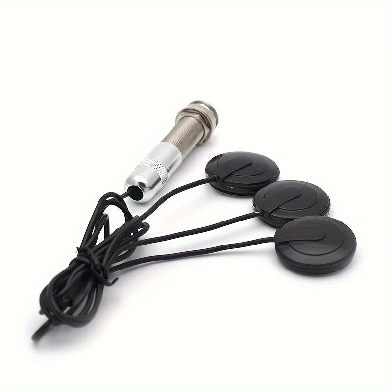 Guitar Pickup Piezo Pickup Transducer No Drilling for Acoustic Guitar Violin Ukulele Mandolin Pickup Accessories